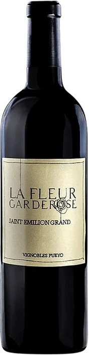 Вино Vignobles Pueyo  La Fleur Garderose  Saint Emilion Grand Cru AOC  Виньобль Пюйо  Ла Флёр Гардероз  Сент Эмилион Гран Крю 2018 750 мл