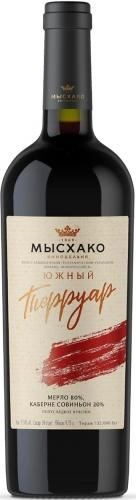 Вино Мысхако Южный терруар красное полусладкое 750 мл