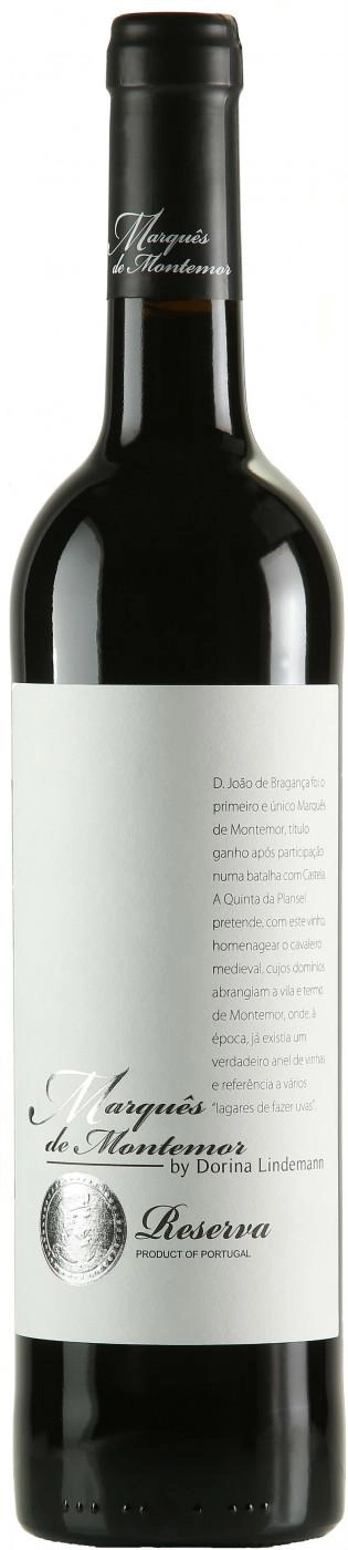 Вино Quinta da Plansel, "Marques de Montemor" Tinto Reserva, Кинта да Плансел, "Маркес де Монтемор" Тинто Резерва, 2014, 750 мл
