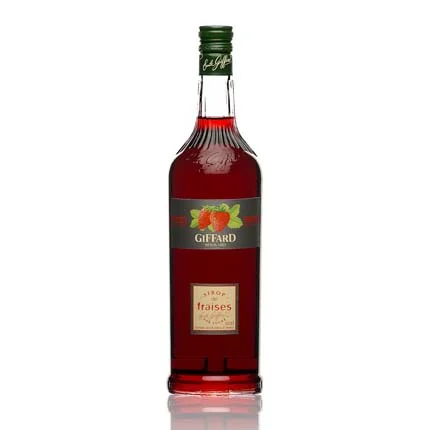 Сироп Giffard Strawberry  Жиффар Клубника 1000 мл