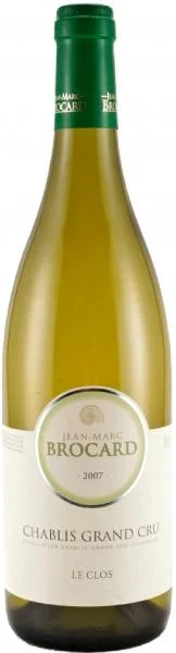 Вино Jean-Marc Brocard Chablis Grand Cru AOC Le Clos Шабли Гран Крю Ле Кло 2016  750 мл