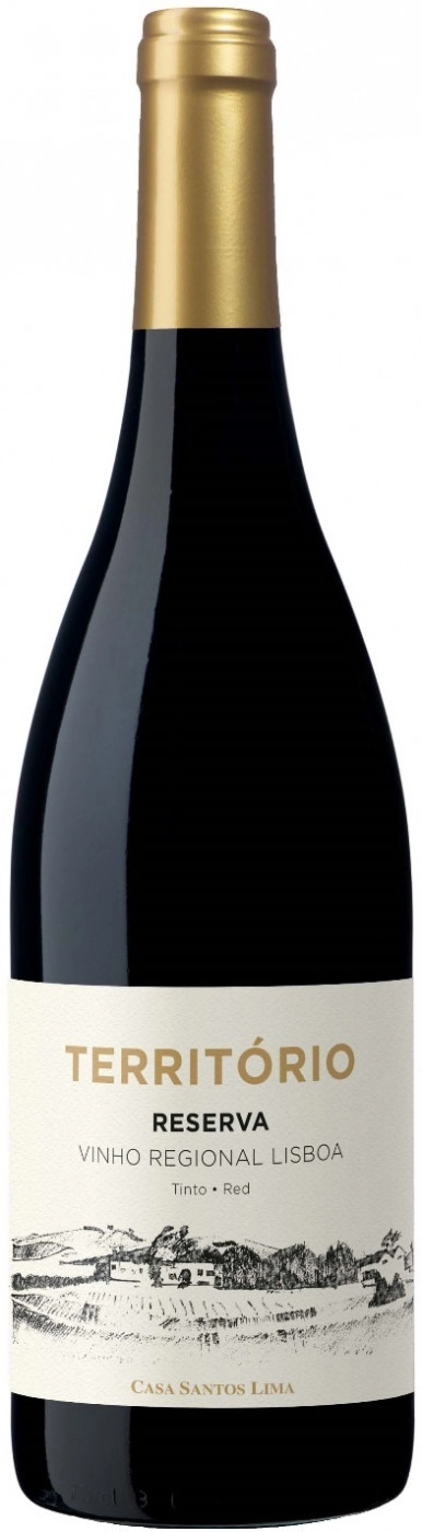 Вино Casa Santos Lima Território Reserva tinto red  2018  750 мл
