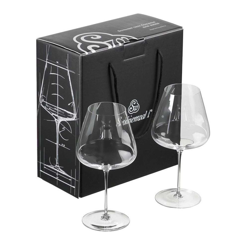 Набор  из 2-х  бокалов для  вина  Sophienwald  Phoenix  Burgogne  Софиенвальд   Феникс  Бургонь  770 мл