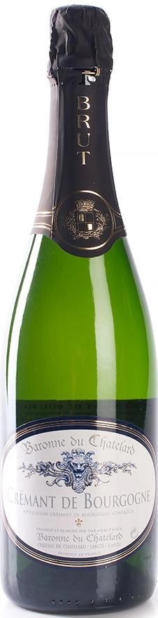 Игристое вино AOC Chateau Chatelard Cremant de Bourgogne Brut  750 мл