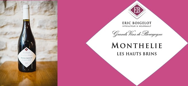 Вино ERIC BOIGELOT Monthélie Les Hauts Brins 2019 750 мл 13,0%