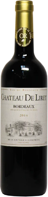 Вино Chateau De Liret Шато де Лире  2014 750 мл