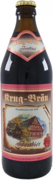 Пиво Krug-Brau Festbier 500 мл
