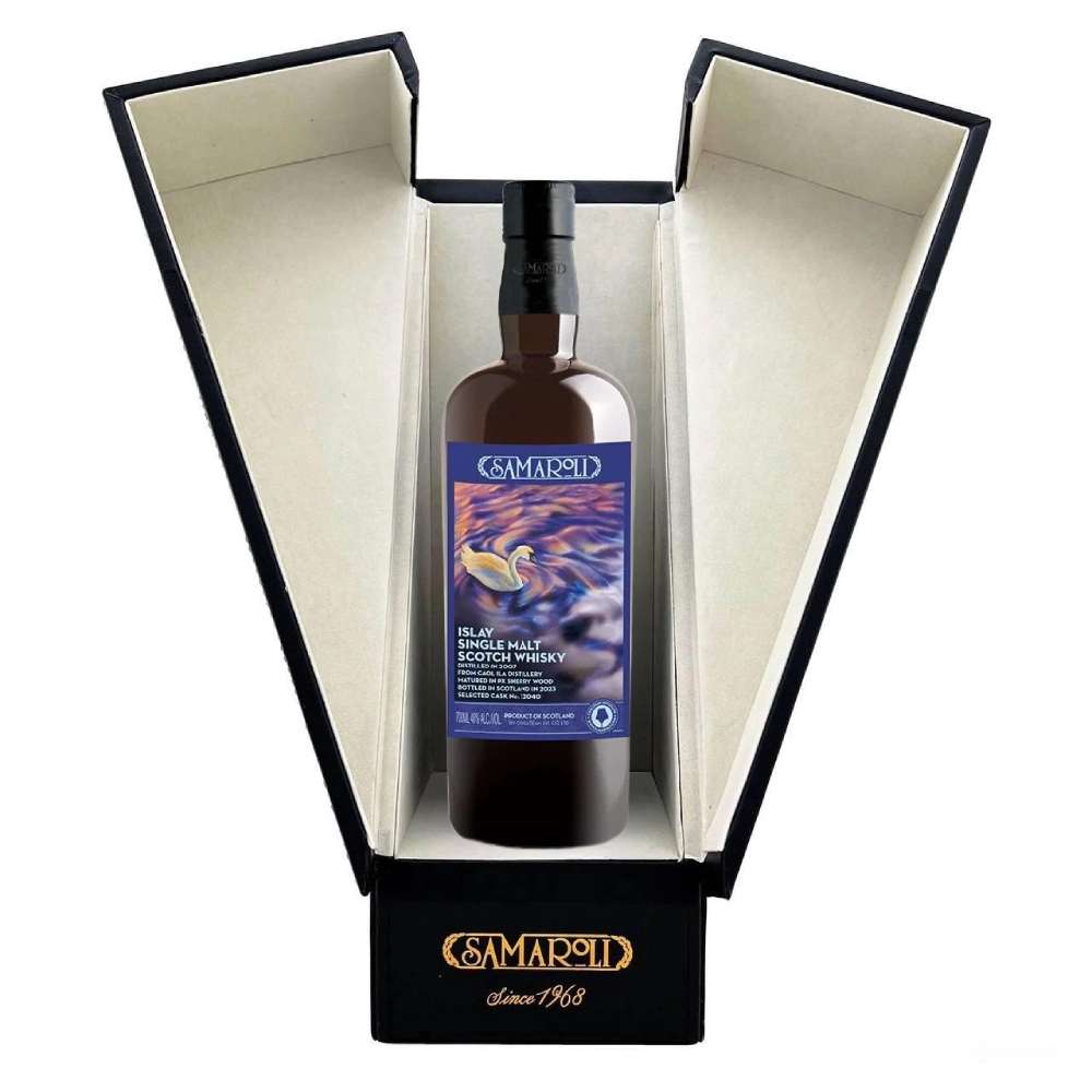 Виски Samaroli  Caol Ila Pedro Ximenez Single Malt Scotch  2023 gift box  700 мл