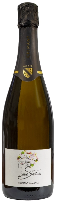 Игристое вино Domaine Saint Severin  Cremant d`Alsace Extra Brut 2020 750 мл 12,5%