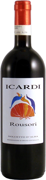 Вино Piemont Dolcetto d'Alba DOC Icardi Rousori Пьемонт Дольчетто д'Альба Икарди Роузори 2019  750 мл