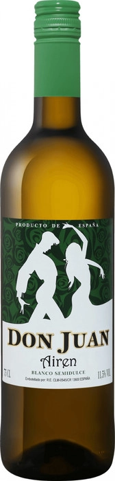 Вино "Don Juan" Blanco    Semidulce 750 мл