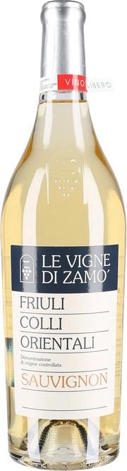 Вино Le Vigne Di Zamo Sauvignon Colli Orientali del Friuli DOC  Замо Совиньон Блан 2018 750 мл
