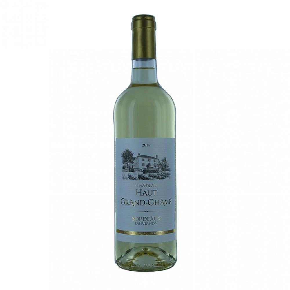 Вино  Chateau Haut-Grand-Champ Bordeaux   Шато О Гран Шам 2014 750 мл