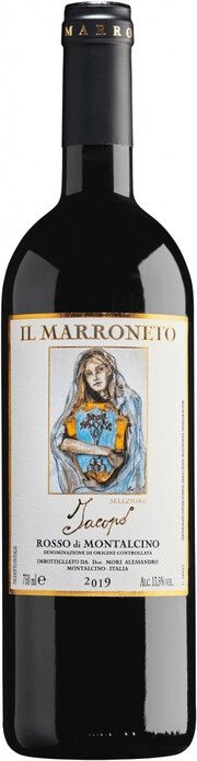 Вино Il Marroneto  Rosso di Montalcino Jacopo DOC 2019 750 мл