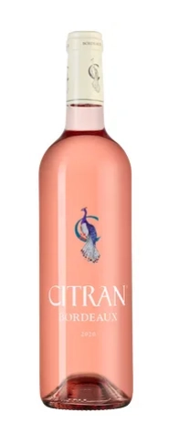 Вино Chateau Citran La Rosee de Citran  Bordeaux AOC   2021 750 мл