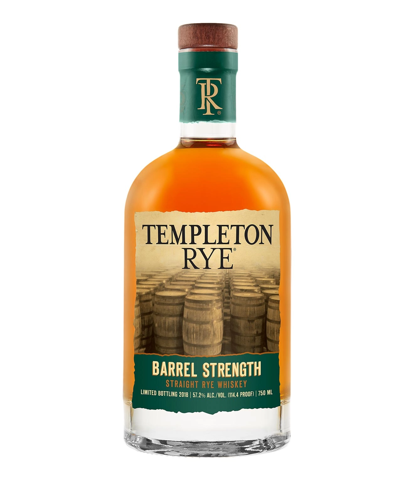 Виски   Tempelton Rye Barrel Strenght  Тэмплтон Рай Баррел Стрентс   700 мл