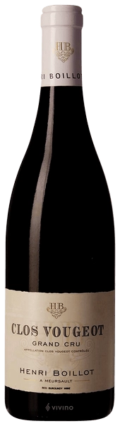 Вино Henri Boillot Clos Vougeot Grand Cru 2014 750 мл  13,5%