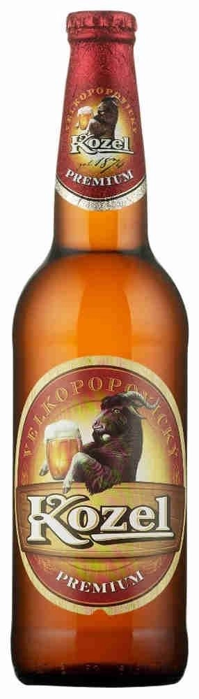 Пиво Velkopopovicky Kozel Premium Велкопоповицкий Козел Премиум стекло 500 мл