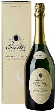 Игристое вино  Grande Cuvee 1531  Blanc de Aimery  Cremant de Limoux gift box 750 мл