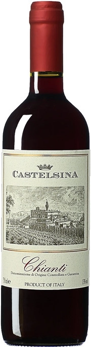 Вино Кастельсина, Кьянти, Castelsina, Chianti DOCG, 2018 750 мл