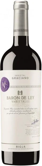 Вино Baron de Ley Varietales Graciano Rioja DOC Барон Де Лей Варьеталес Грасиано  750 мл