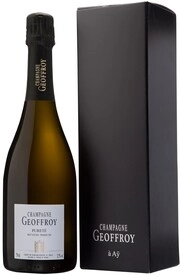 Шампанское Rene Geoffroy Purete Brut Nature Premier Cru  Champagne AOC gift box 2017 750 мл