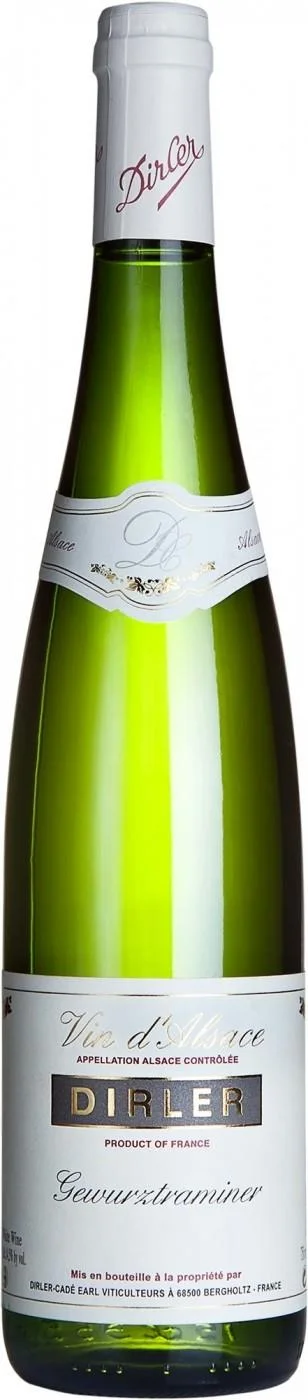 Вино Dirler-Cadе  Alsace AОС Gewurztraminer Домен Дирле Каде Альзас Гевюрцтраминер 2013 750 мл