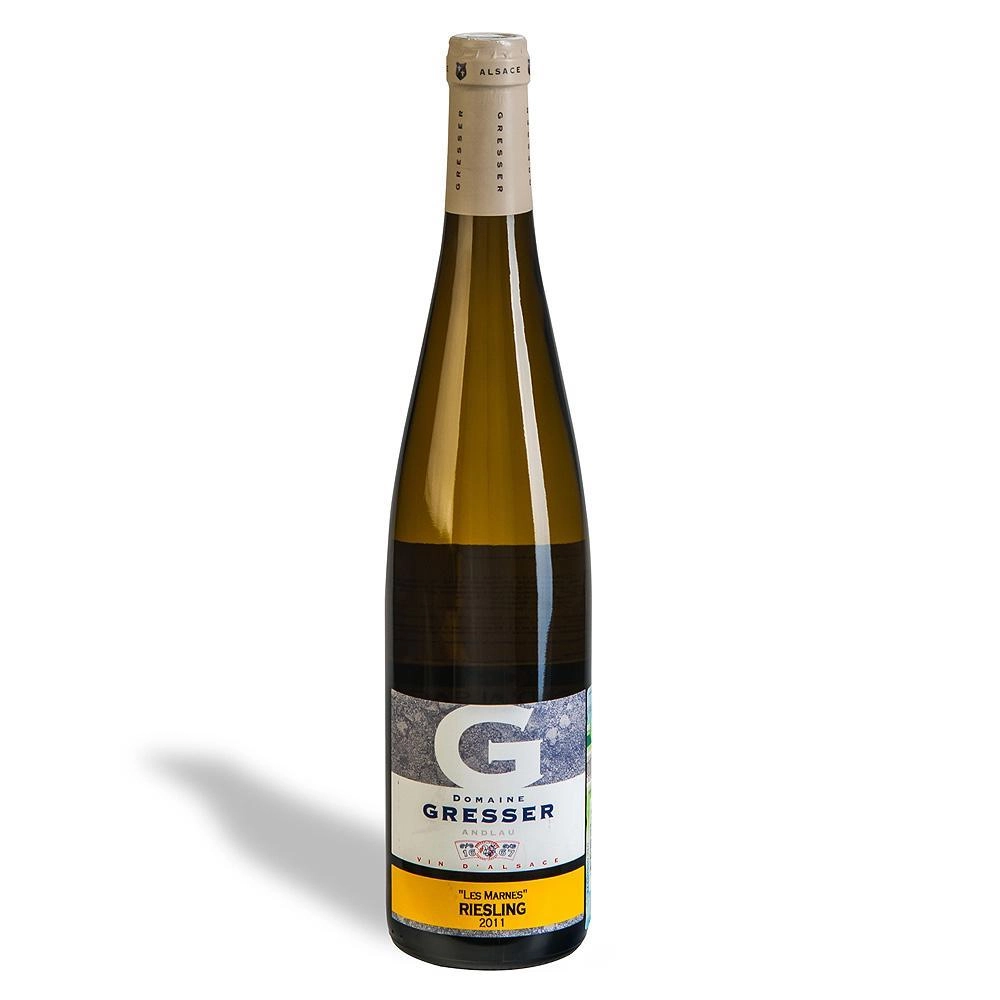 Вино Domaine Gresser AOC Alsace Riesling Les Marnes  2017 750 мл