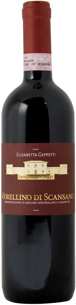 Вино Fattoria Le Pupille Morellino Di Scansano DOCG Фаттория Ле Пупилле  Мореллино ди Сканзано 2012  750 мл