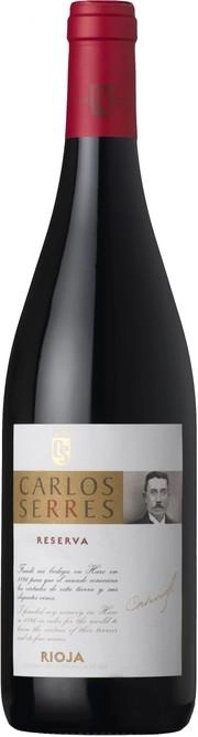 Вино Carlos Serres Reserva Rioja DOC  2011 750 мл