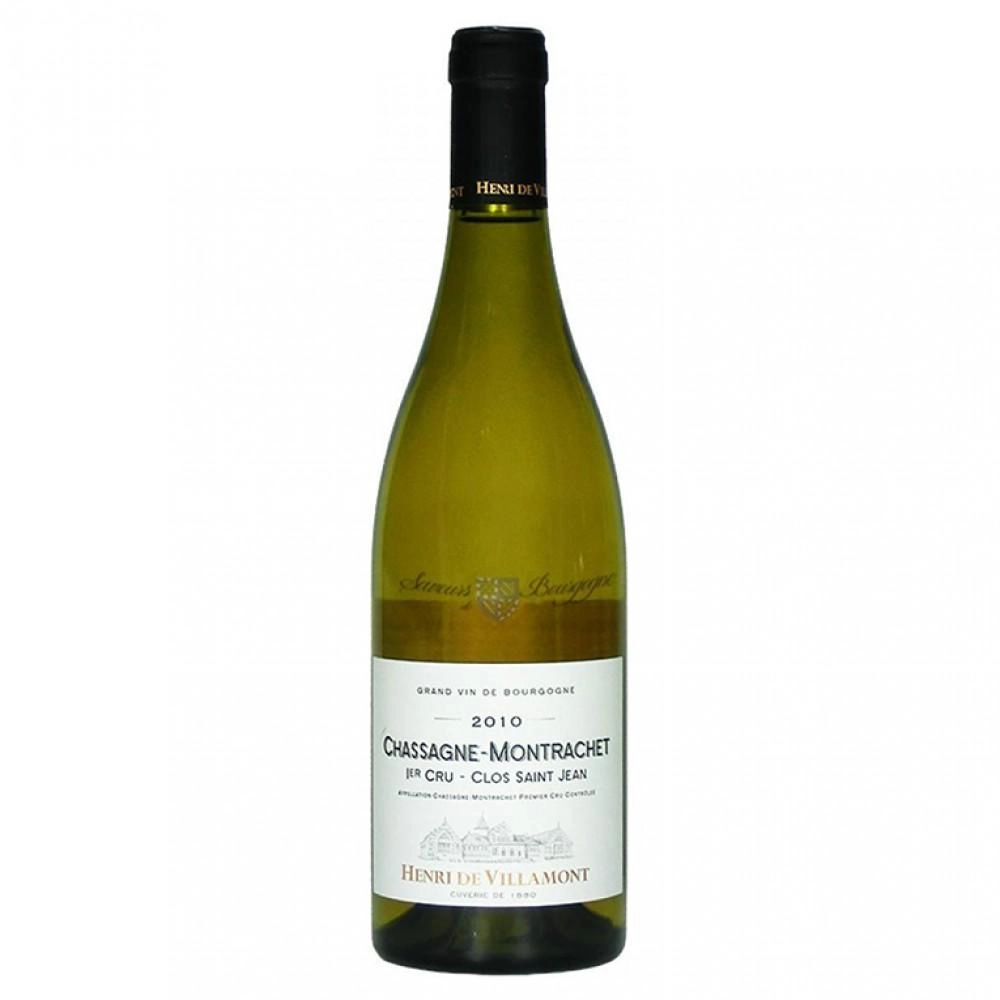 Вино Henri de Villamont   Chassagne-Montrachet 1er Cru Clos Saint Jean  2017 750 мл