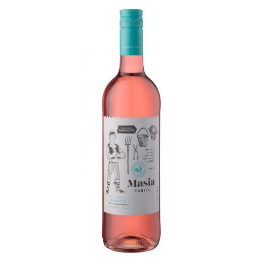 Вино    Masia Pubill  Rosado   Масия Пубий  Росадо   2018 750 мл