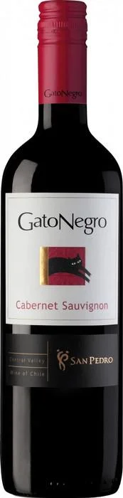 Вино Gato Negro Cabernet Sauvignon Гато Негро Каберне Совиньон 2016 3000 мл