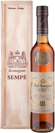 Арманьяк Vieil  Sempe Armagnac  wooden box  2006  500 мл