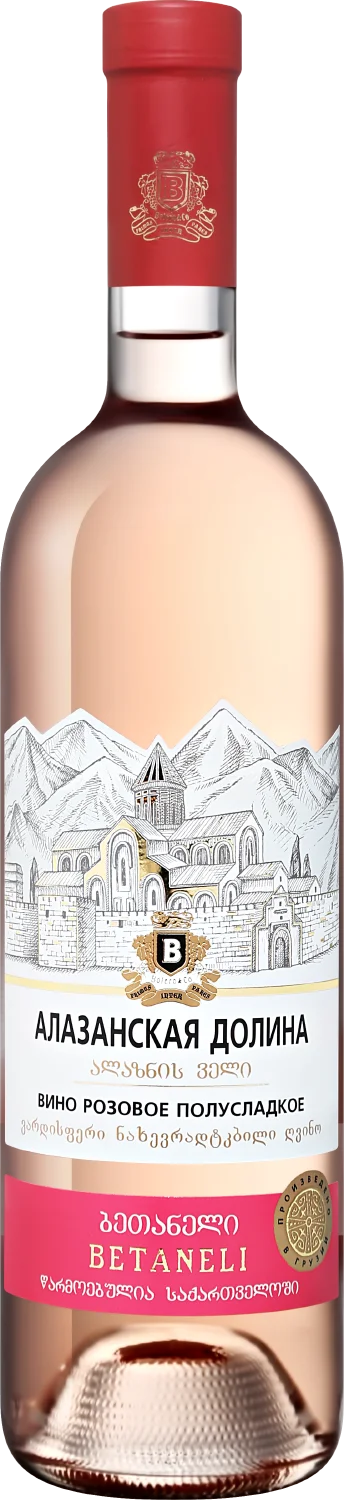 Вино Bolero Co Alazani Valley Betaneli  750 мл 11%