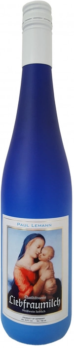 Вино Paul Lemann  Liebfraumilch  Пауль Леманн   Молоко Любимой Женщины  белое полусладкое   750 мл