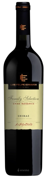 Вино Luis Felipe Edwards Family Selection Gran Reserva Shiraz DO  2021  750 мл