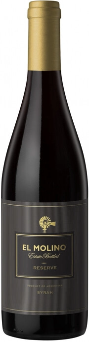 Вино  El Molino  Syrah Reserve  Эль Молино  Сира Резерв  750 мл