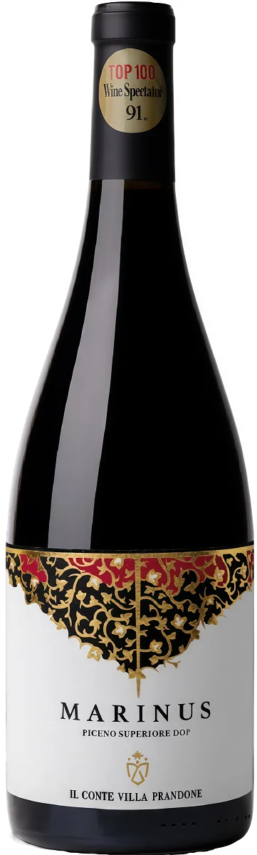 Вино Il Conte Villa Prandone Rosso Piceno Superiore Marinus  2023 750 мл  14,5 %