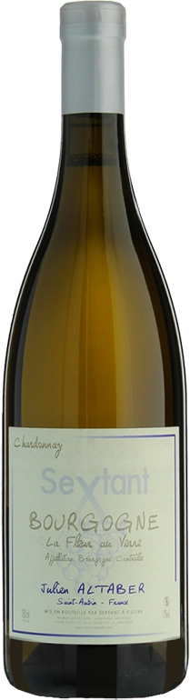 Вино Julien Altaber Sextant La Fleur Au Verre Bourgogne Chardonnay AOC Жюльен Альтабер Секстан Ла Флёр о Вер Бургонь Шардоне 2017 750 мл
