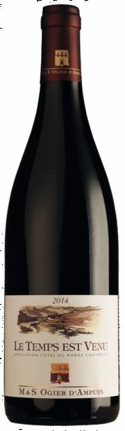 Вино Domaine Michel and Stephane Ogier  Cotes du Rhone  Le Temps est Venu  2019 750 л