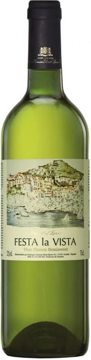 Вино Bodegas Camino Real Festa La Vista white semi sweet 750 мл