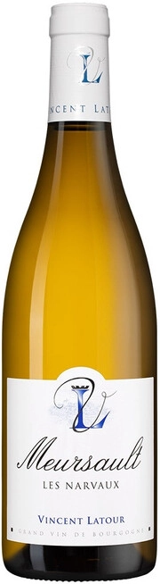 Вино Vincent Latour Meursault Les Narvaux  AOC Винсент Латур Мерсо Ле Нарво 2018 750 мл