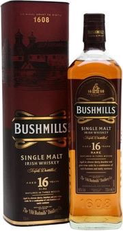 Виски Bushmills 16 Years Old 700 мл