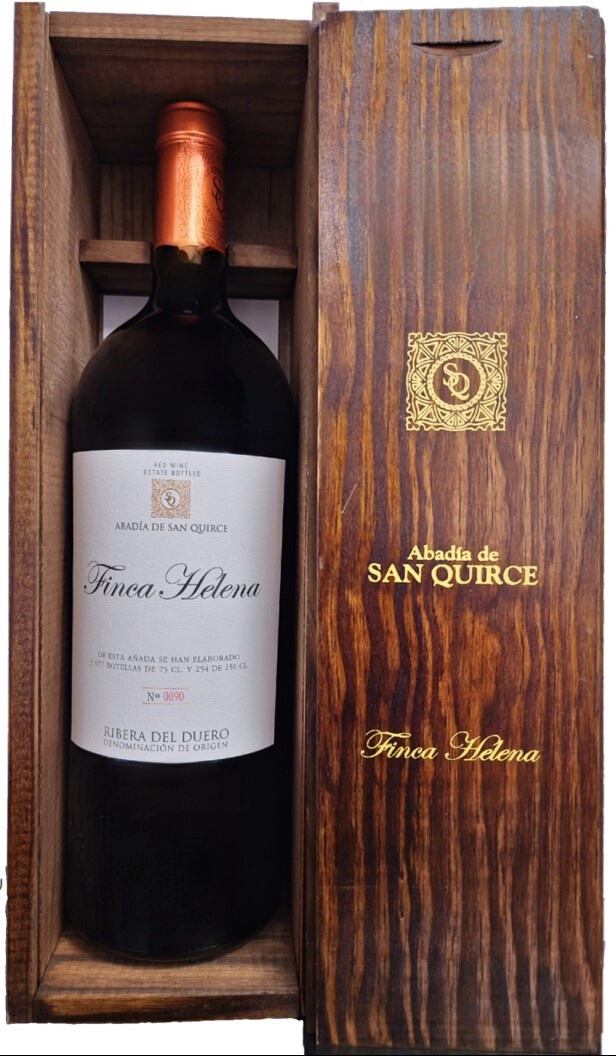 Вино Abadia de San Quirce Finca Helena Ribera del Duero  DO gift box  2021  1,5 л 