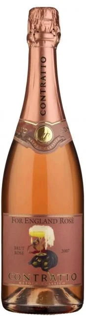 Игристое вино Giuseppe Contratto For England Rose Brut Rose Фо Ингланд Розе Брют Роз 2008 750 мл