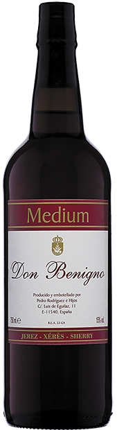 Херес  Herez Don Beningo Medium  750 мл