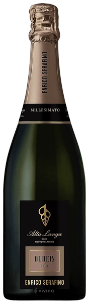 Вино  игристое Enrico Serafino Alta Langa Oudeis Brut   2018 750 мл  12%