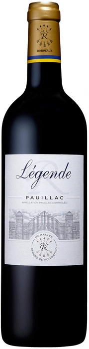 Вино  Domaine Barons de Rothschild  Legende Pauillac AOC   Домен Барон Филипп де Ротшильд  Легенд  Пойяк  2015 750 мл
