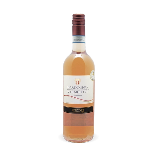 Вино  ДЗЕНИ БАРДОЛИНО КЬЯРЕТТО КЛАССИКО розовое сухое  750 мл